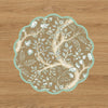 VIDA Forest Animals and Branches Reversible Placemats Set of 4 (Green & Brown)