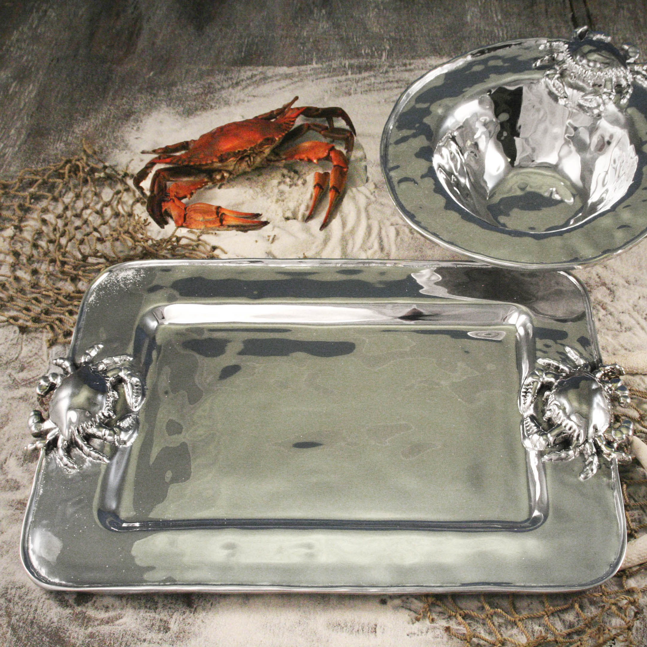 Crab serving platter hotsell