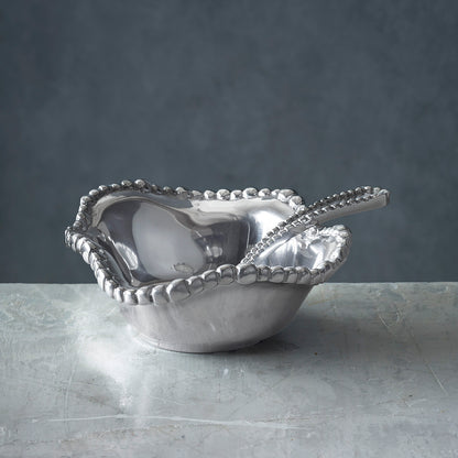 GIFTABLES Organic Pearl Petit Bowl with Spoon