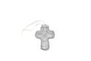 BABY Organic Pearl Cross Ornament