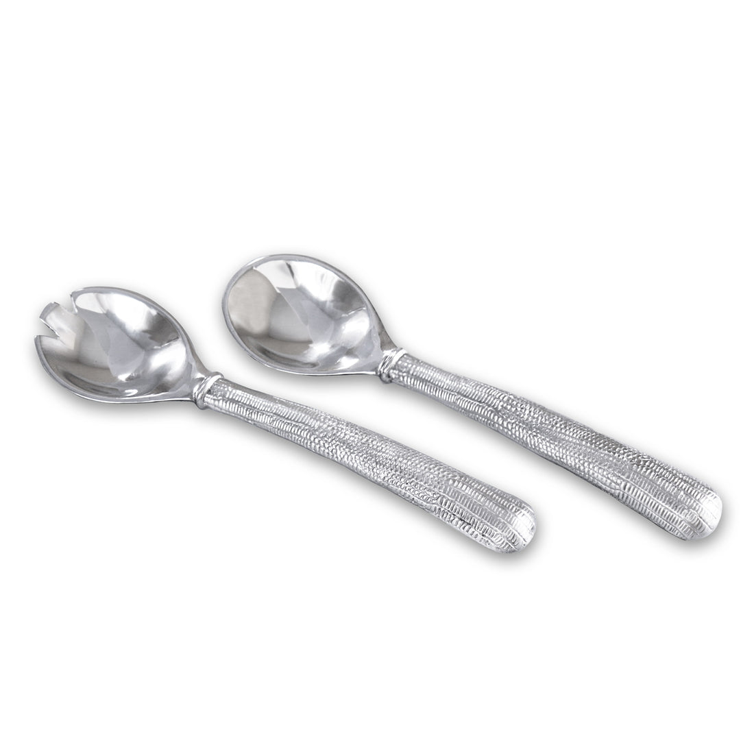 beatriz-ball-sierra-modern-python-large-salad-servers-gunmetal