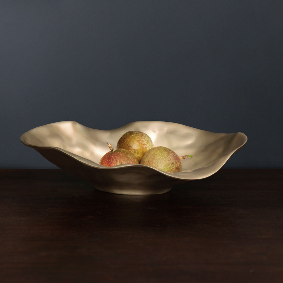 SIERRA Maia Medium Oval Bowl (Gold) SECONDS - NON REFUNDABLE