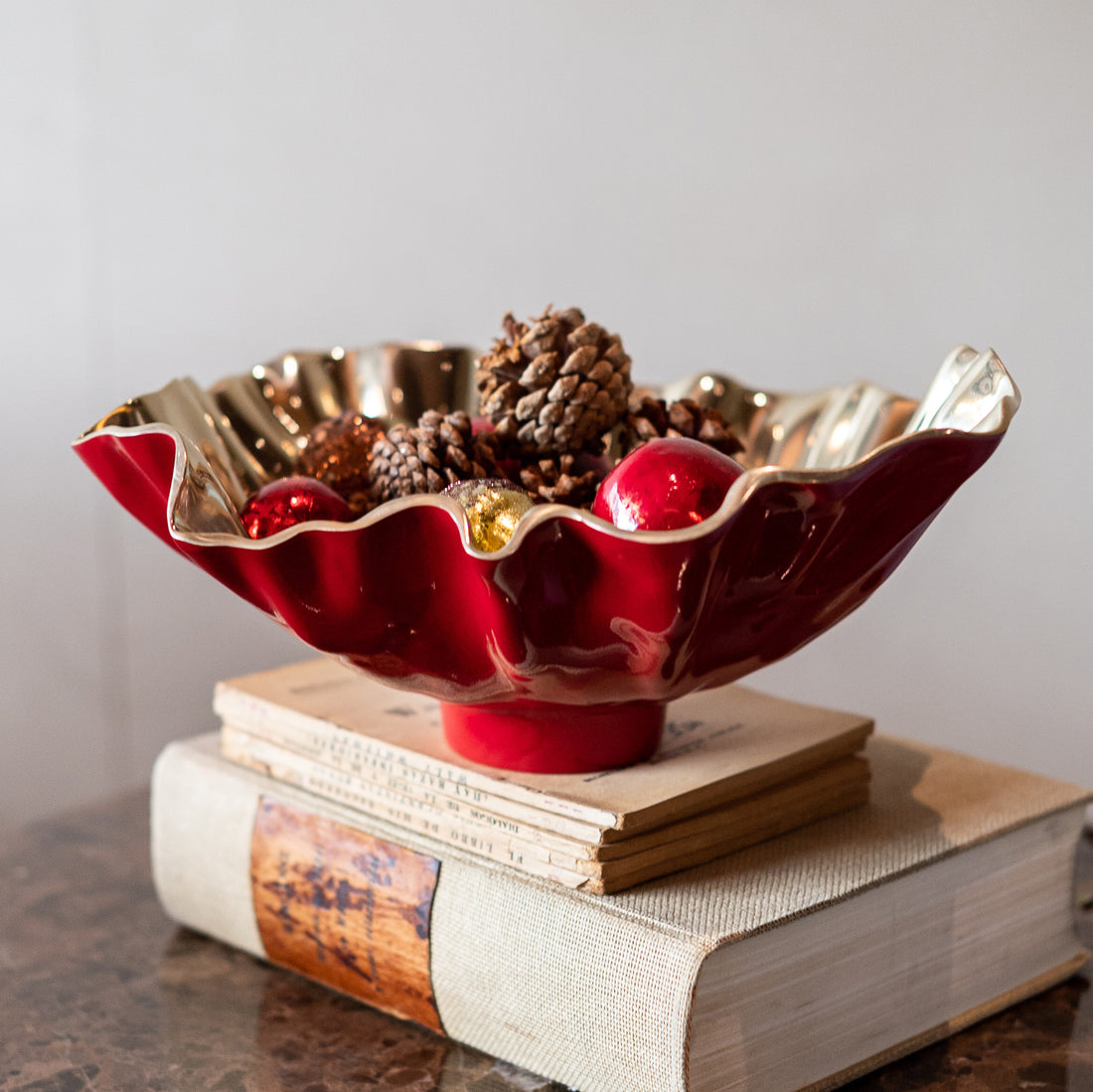 beatriz-ball-thanni-bloom-medium-bowl-red-and-gold