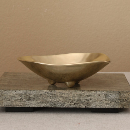 SIERRA MODERN Medium Lissa Bowl (Shiny Gold)