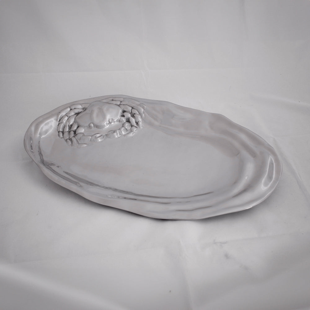 OCEAN Large Oval Crab Platter