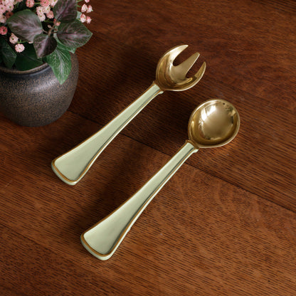 ENCANTO Soho Salad Servers (Pistachio)