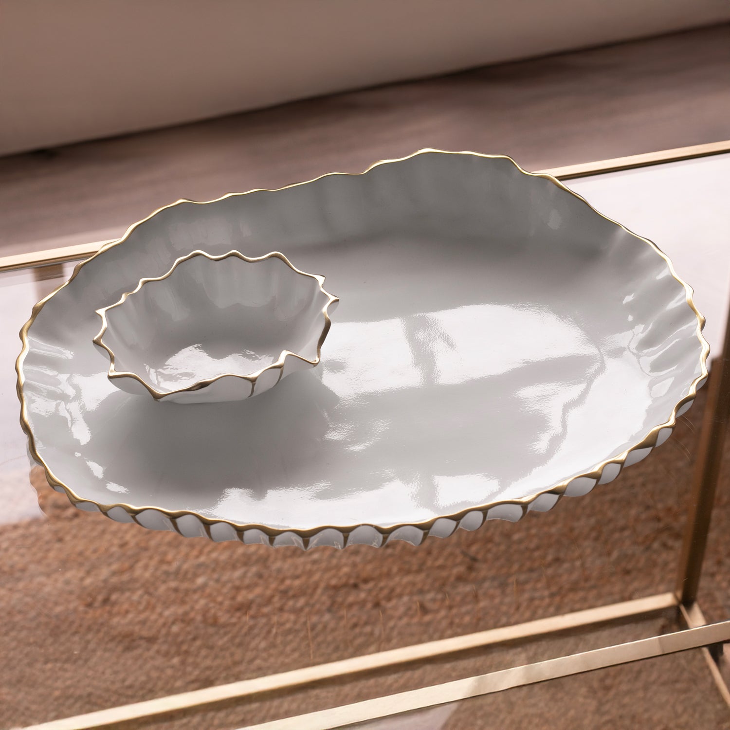 beatriz-ball-thanni-mystic-large-oval-platter-with-mini-bowl-white-and-gold