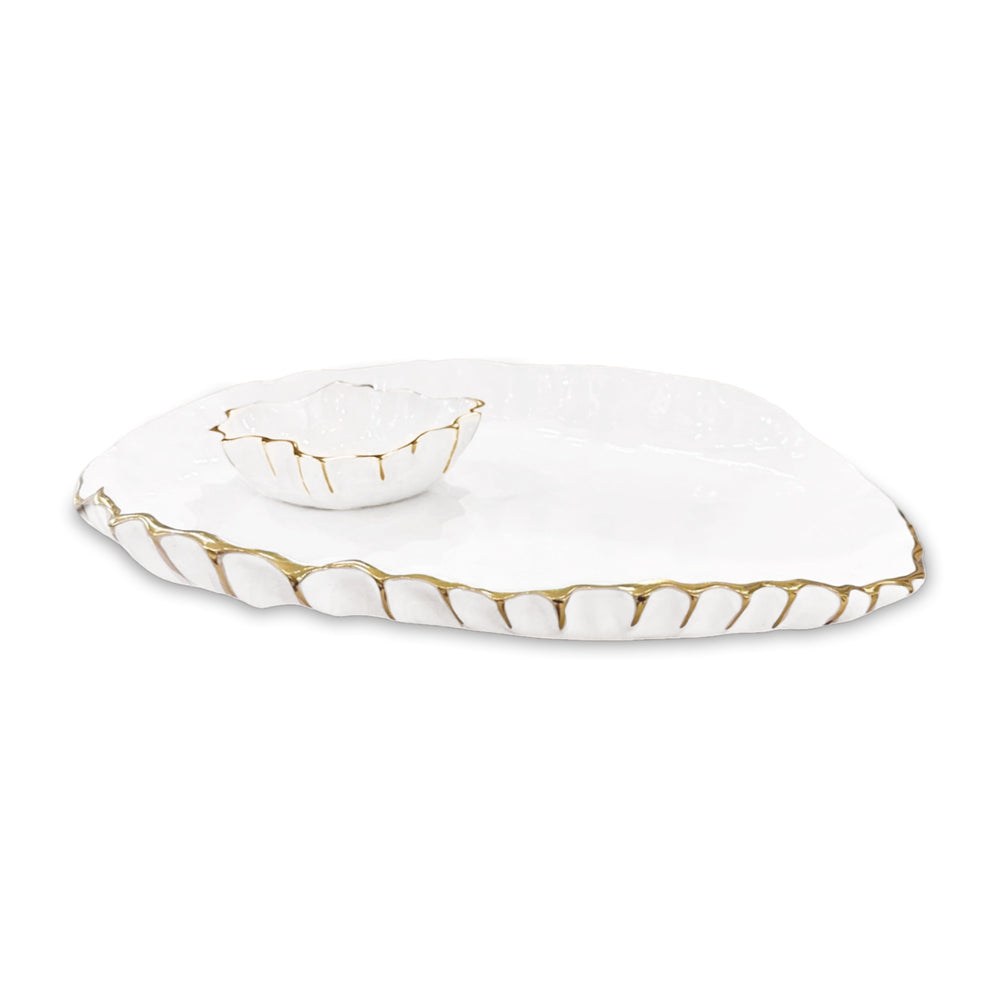 beatriz-ball-thanni-mystic-large-oval-platter-with-mini-bowl-white-and-gold