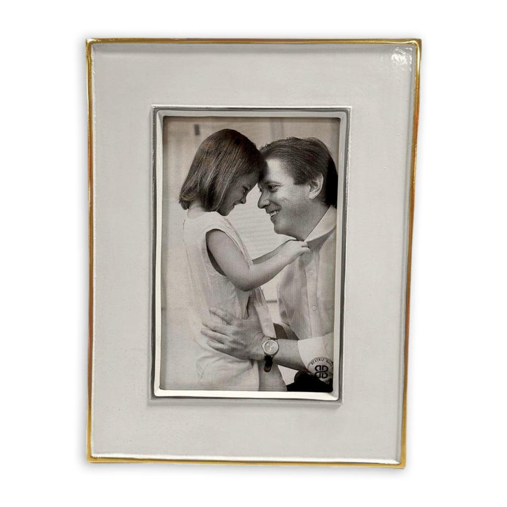 FINAL SALE - FRAME Encanto Jason  4 x 6 (Cream) - SECONDS - NON REFUNDABLE
