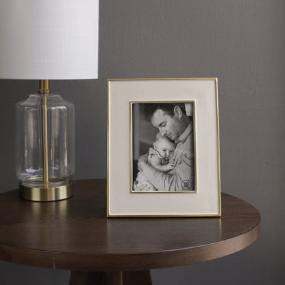 FINAL SALE - FRAME Encanto Jason  5 x 7  (Cream) - SECONDS - NON REFUNDABLE