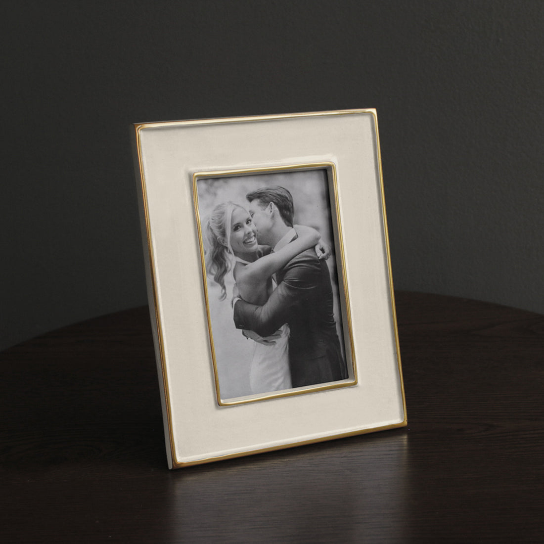 FINAL SALE - FRAME Encanto Jason  5 x 7  (Cream) - SECONDS - NON REFUNDABLE