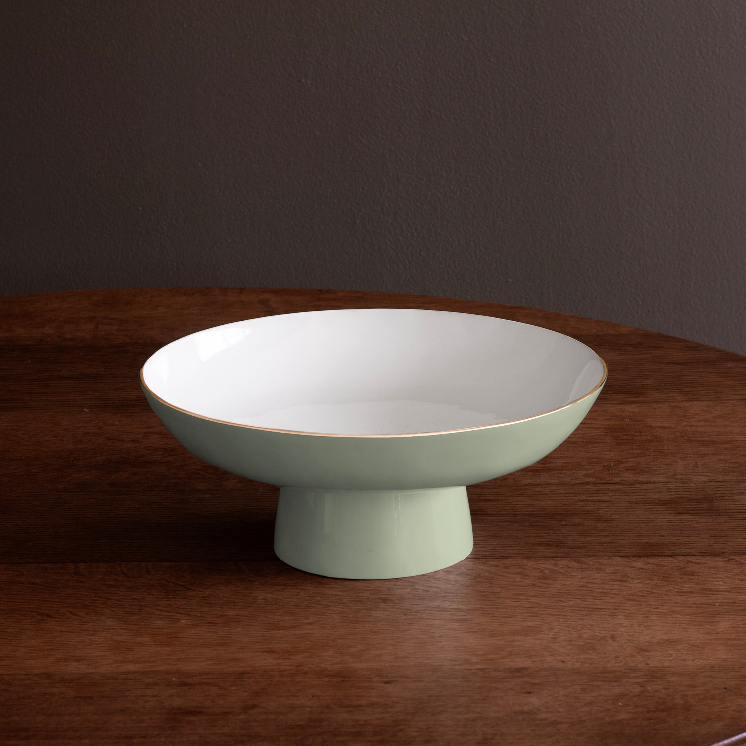 ENCANTO Carnaval Medium Pedestal (Pistachio and White)