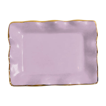 FINAL SALE - ENCANTO Vento Small Rectangular Tray (Lilac) SECONDS - NON REFUNDABLE