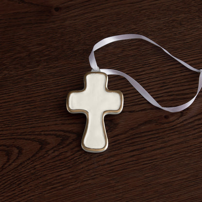 beatriz-ball-encanto-athens-cross-ornament-cream