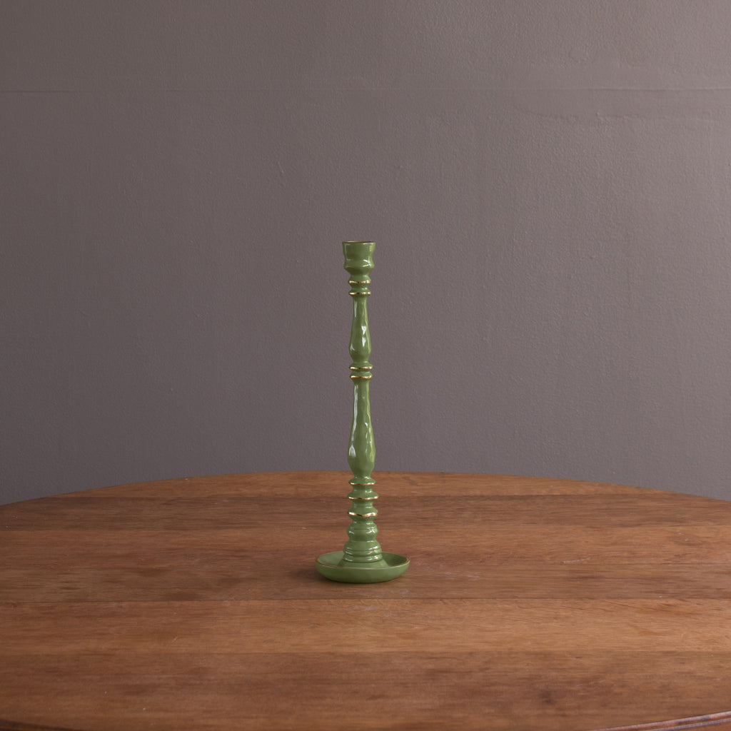 beatriz-ball-encanto-crosby-small-candlestick-holder-leaf-green