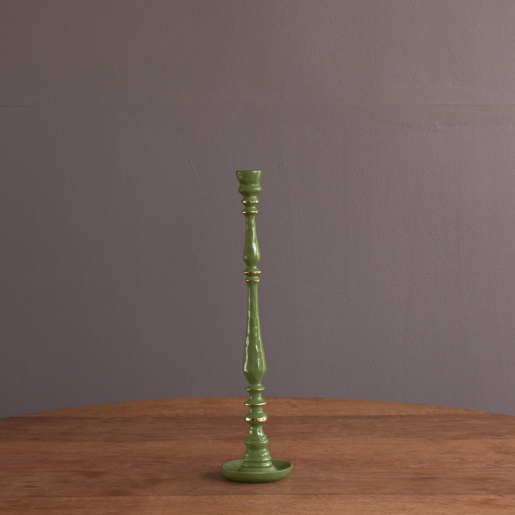 beatriz-ball-encanto-crosby-medium-candlestick-holder-leaf-green