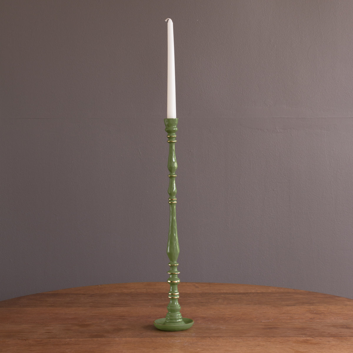 beatriz-ball-encanto-crosby-large-candlestick-holder-leaf-green