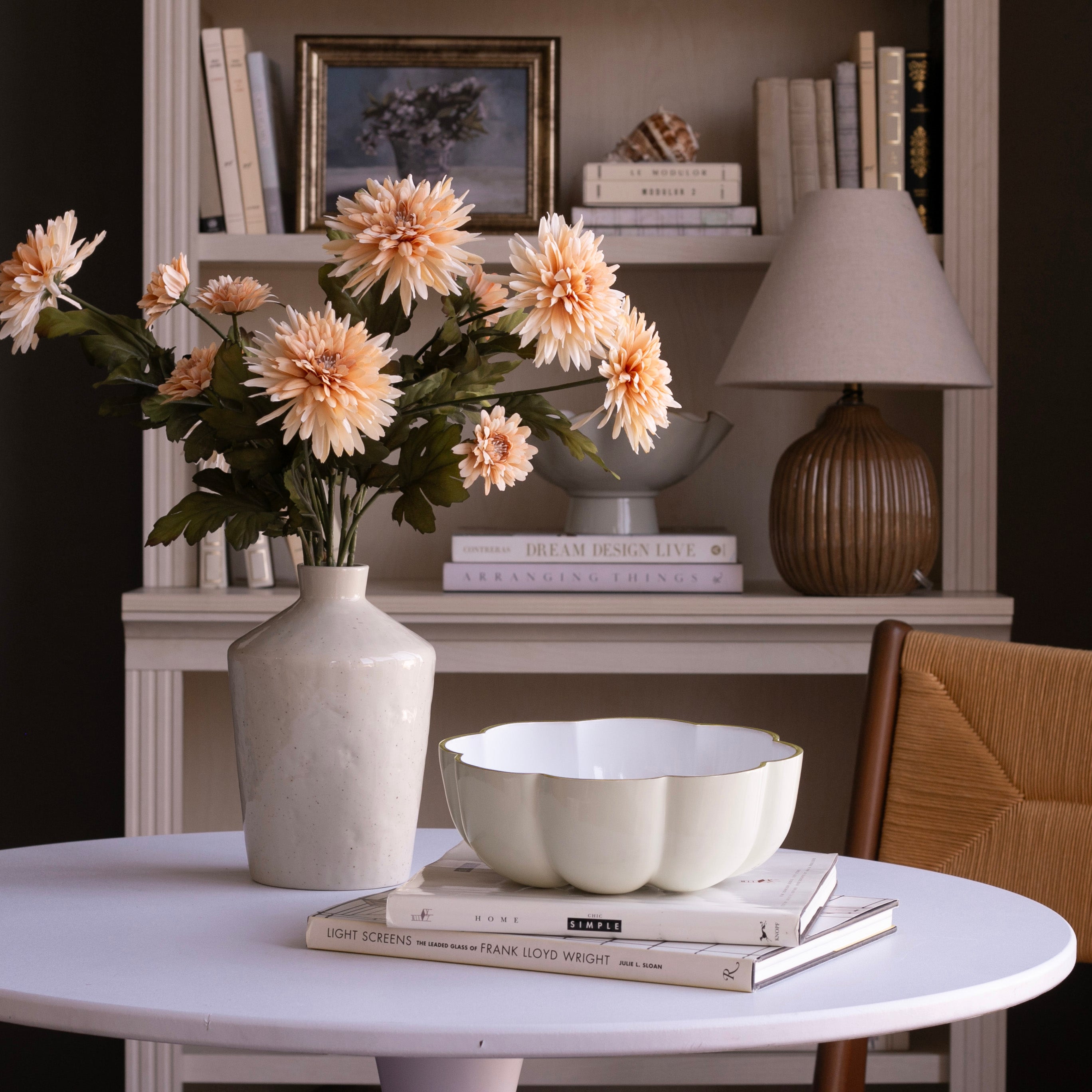 beatriz-ball-encanto-calabaza-medium-bowl-cream-and-white