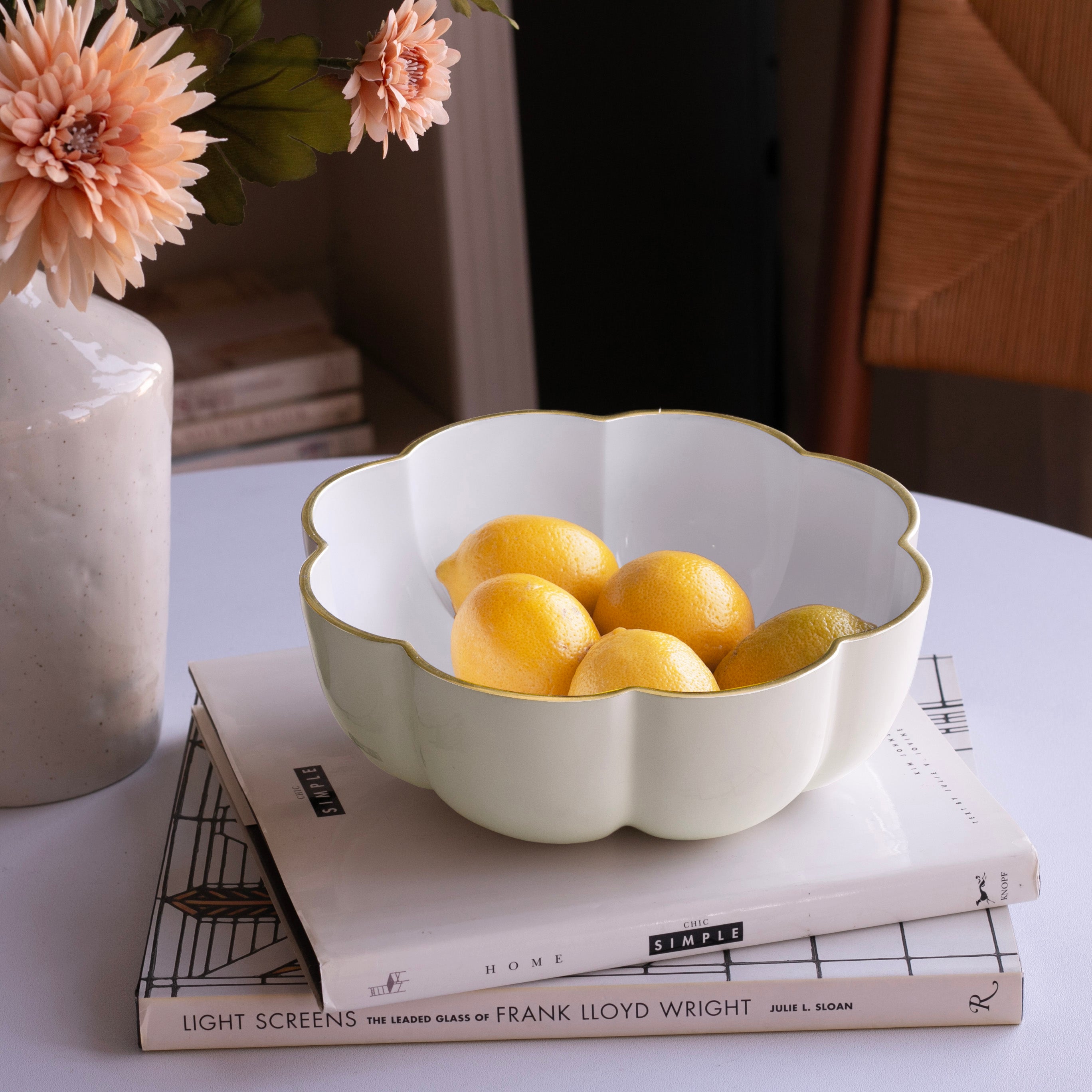 beatriz-ball-encanto-calabaza-medium-bowl-cream-and-white