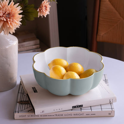 beatriz-ball-encanto-calabaza-medium-bowl-slate-and-white