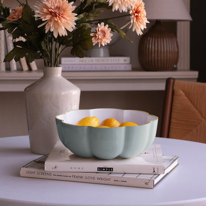 beatriz-ball-encanto-calabaza-medium-bowl-slate-and-white