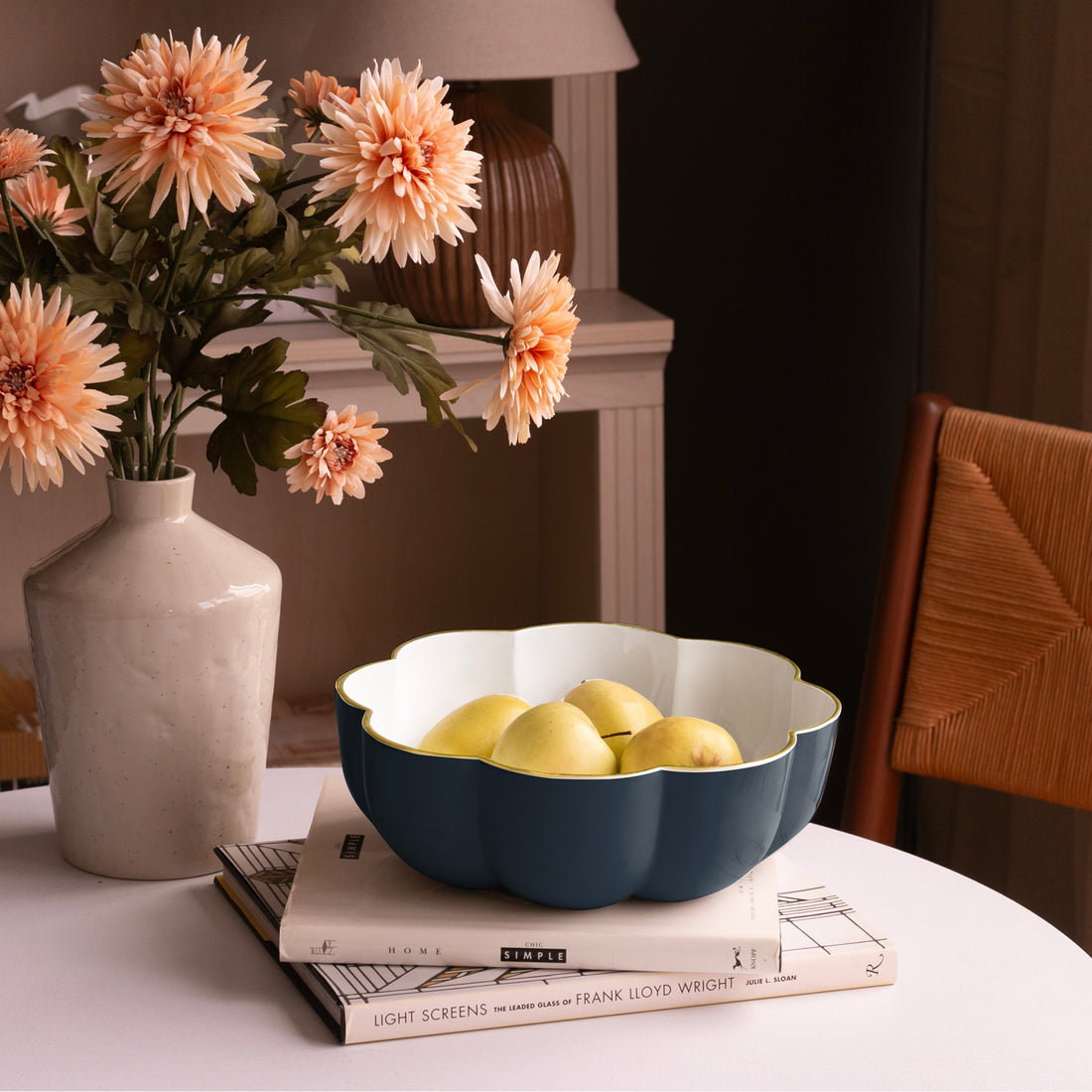 beatriz-ball-encanto-calabaza-large-bowl-midnight-and-white