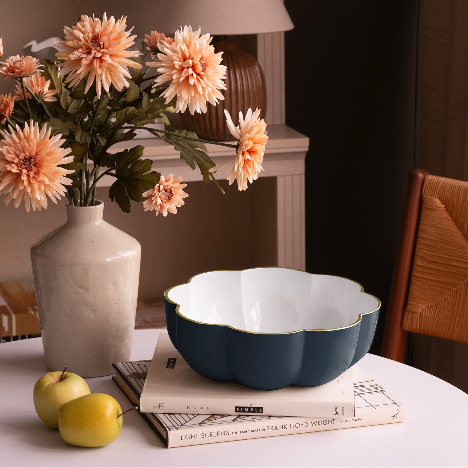 beatriz-ball-encanto-calabaza-large-bowl-midnight-and-white
