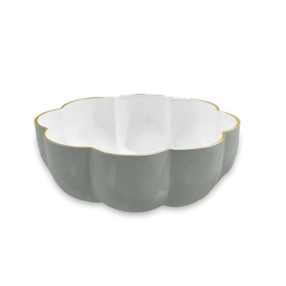 beatriz-ball-encanto-calabaza-large-bowl-pewter-and-white