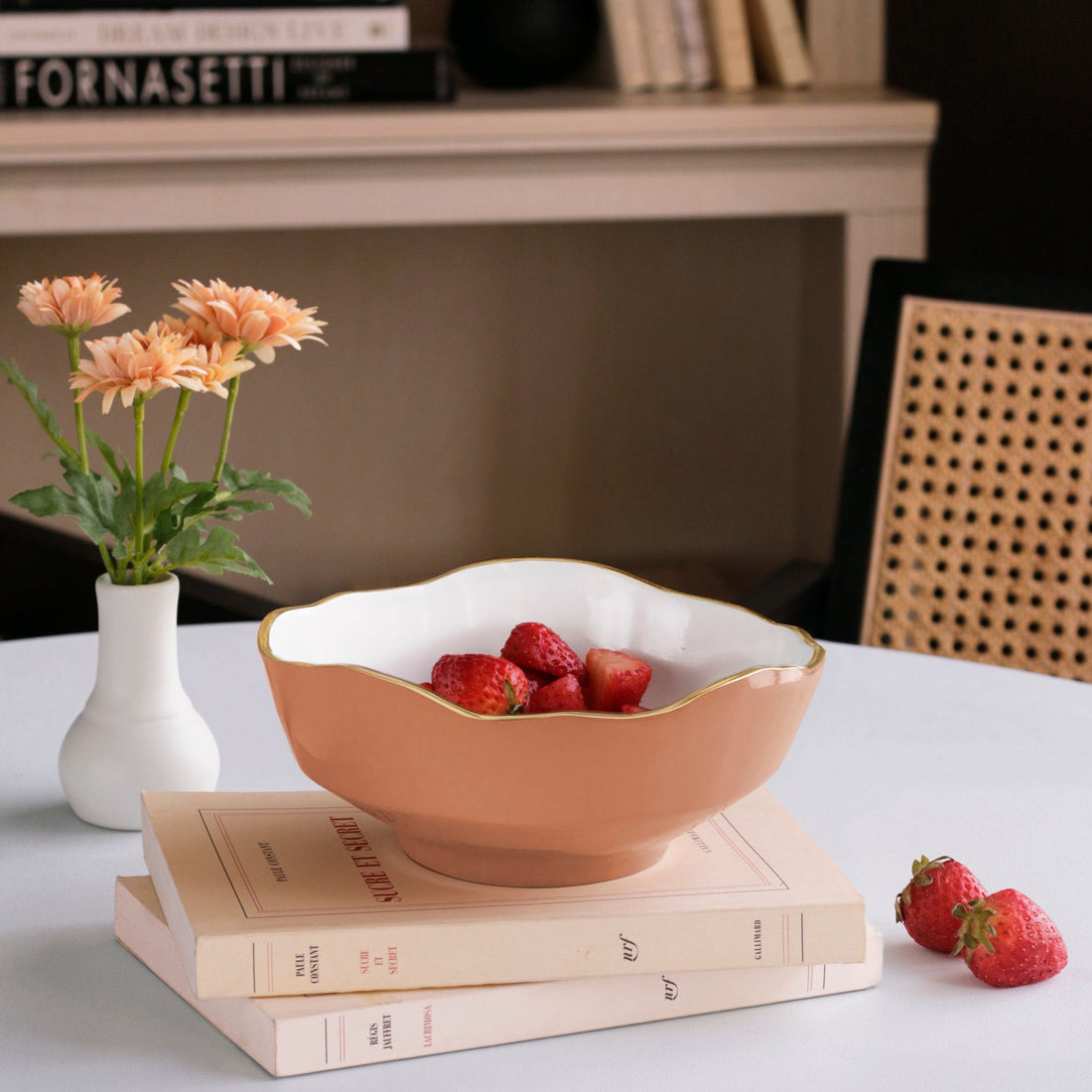 beatriz-ball-encanto-dakota-small-bowl-cayenne-and-white