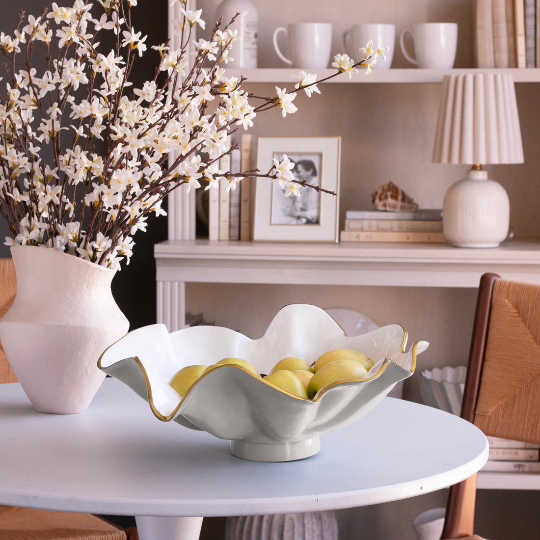 ENCANTO Aries Bowl (Dove and White)