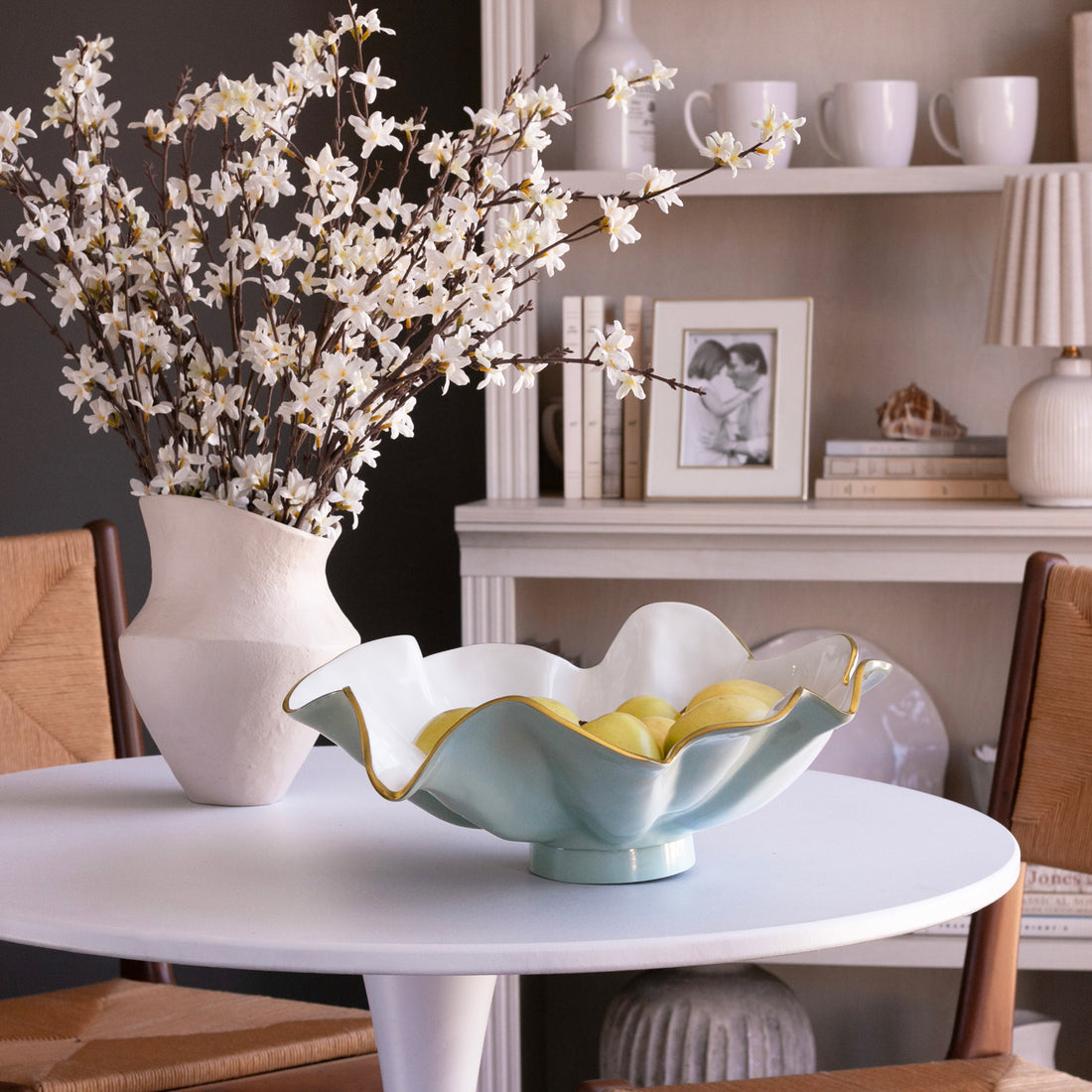 ENCANTO Aries Bowl (Slate and White)