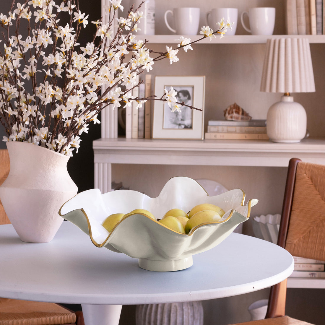 ENCANTO Aries Bowl (Cream and White)