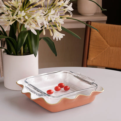 beatriz-ball-encanto-carola-square-casserole-holder-cayenne-and-white