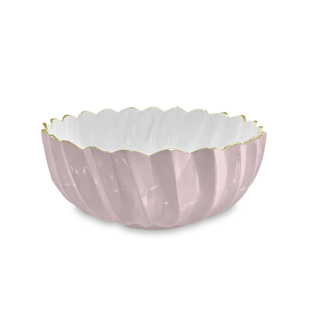 ENCANTO Orlando Medium Bowl (Camellia and White)