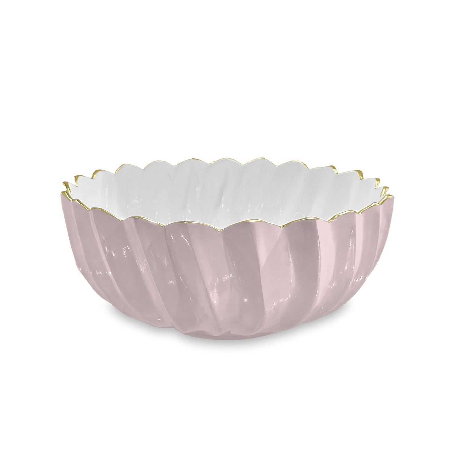 ENCANTO Orlando Medium Bowl (Camellia and White)