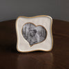 FINAL SALE - FRAME Encanto Curved Heart 5 x 5 (Cream) SECONDS - NON REFUNDABLE