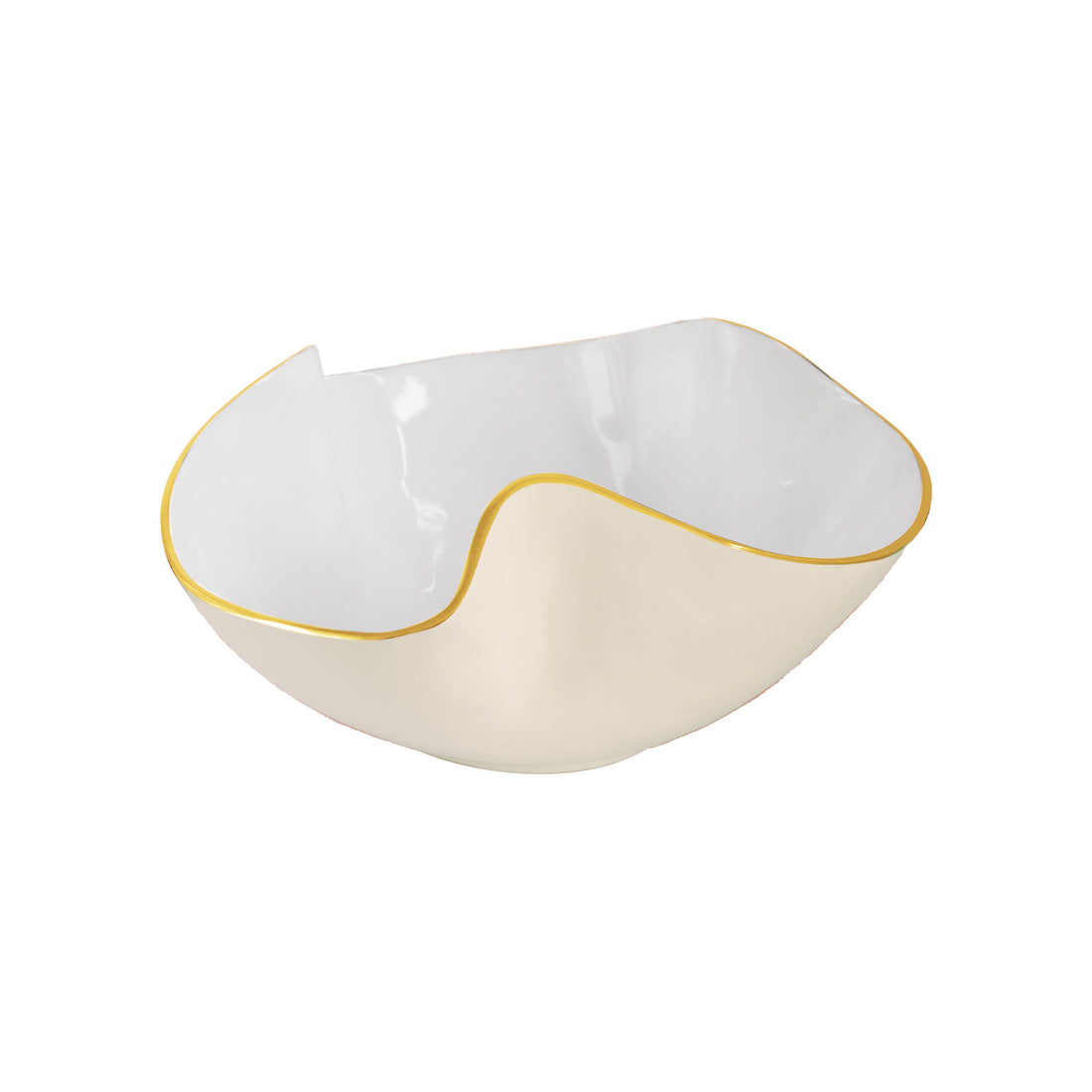 ENCANTO Aries Large Bowl (Cream and White)
