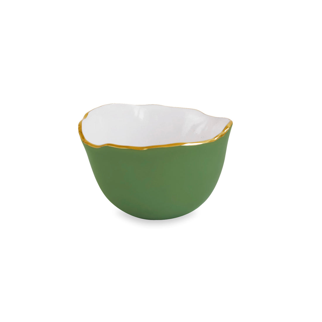 Encanto Osaka Small Bowl (Leaf Green and White)