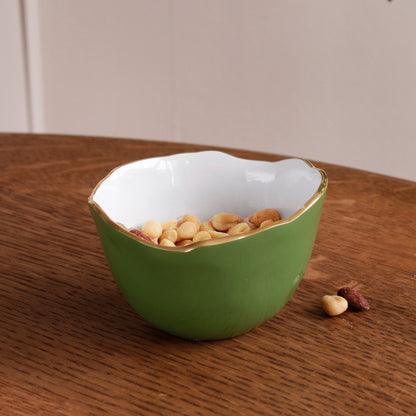 Encanto Osaka Small Bowl (Leaf Green and White)