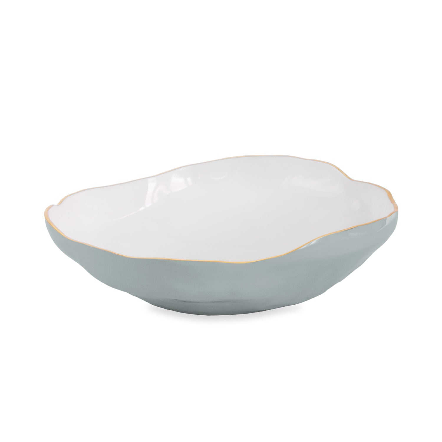 ENCANTO Nuevo Large Bowl (Slate &amp; White)