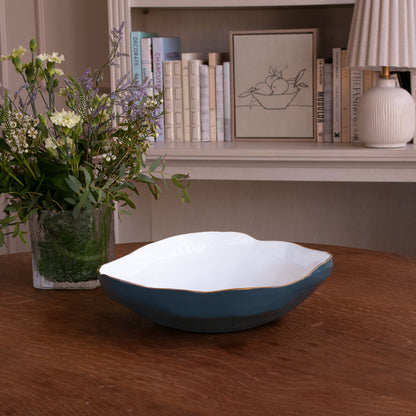 ENCANTO Nuevo Large Bowl Midnight &amp; White