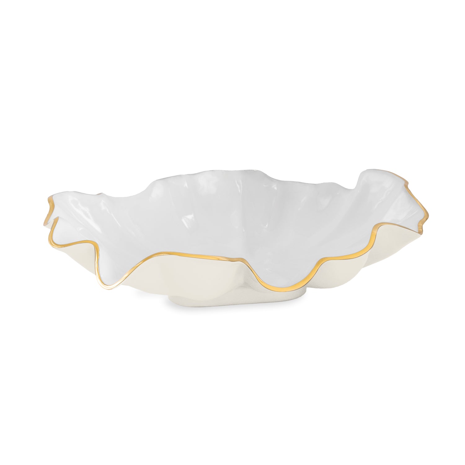 ENCANTO Aries Large Bowl (Cream and White)