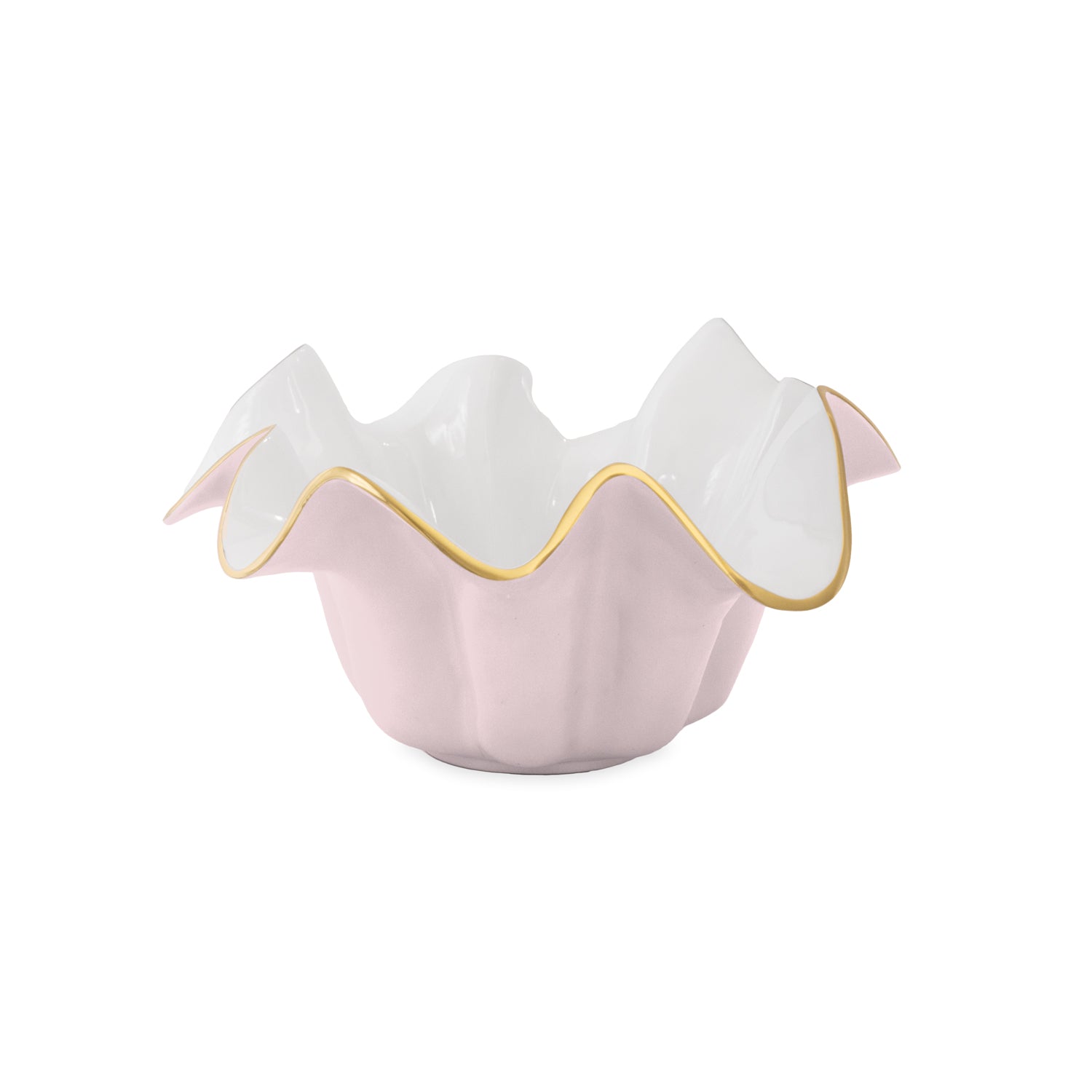 ENCANTO Medium Medusa Bowl Camellia and White
