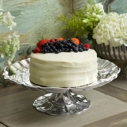 TUSCANY Pedestal Cake Plate