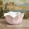ENCANTO Carola Medium Bowl (Camellia and White)