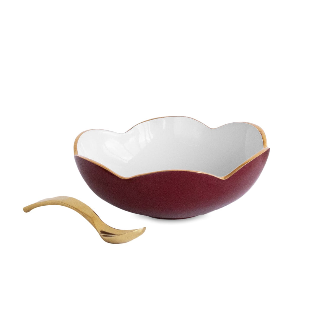 encanto-amelia-mini-bowl-w-spoon-bordeaux-and-white