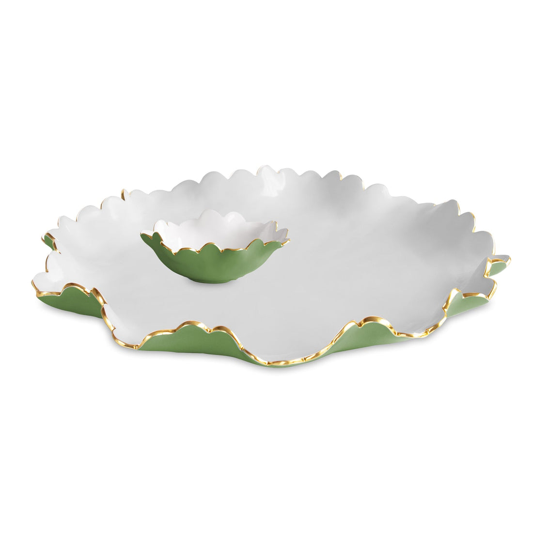 encanto-colette-large-chip-and-dip-leaf-green-and-white