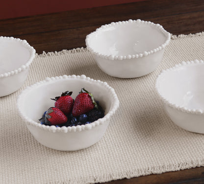 VIDA Alegria Cereal Bowl Set of 4 (White)
