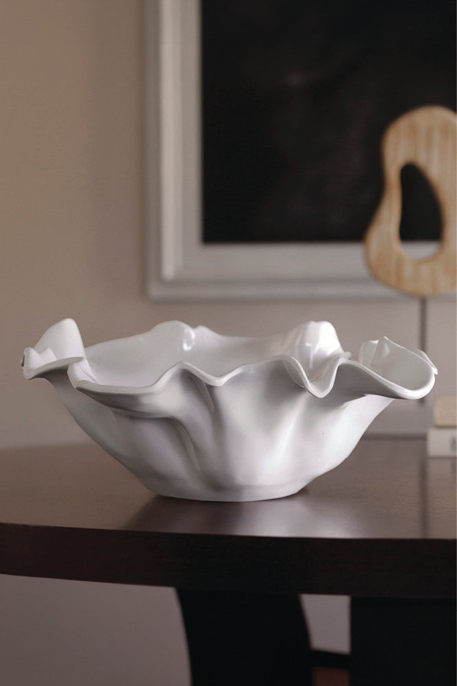 beatriz ball VIDA Havana Large Medusa Bowl in white melamine