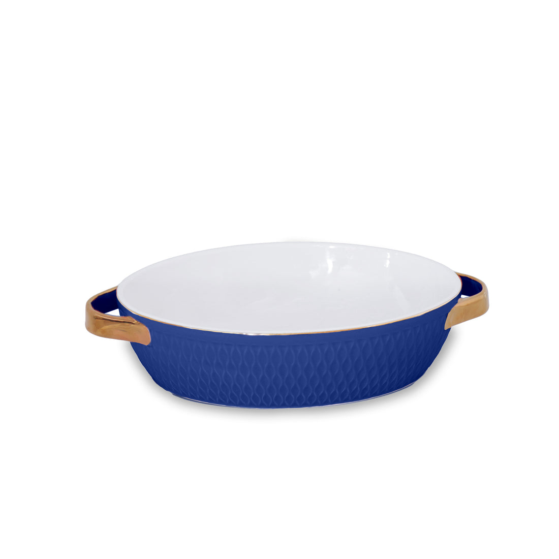 beatriz-ball-ceramic-small-oval-baker-with-gold-handles-blue